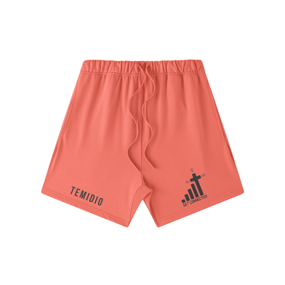 TemiDio Stay Connected "Cotton" Fitted Shorts